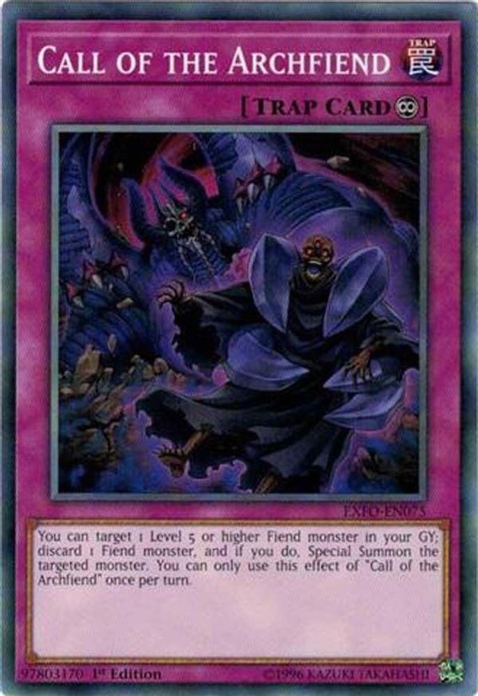 Call of the Archfiend (EXFO-EN075) - Common