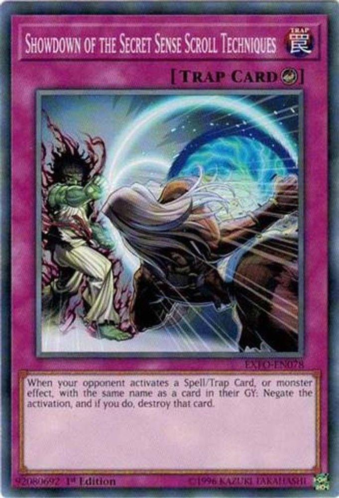 Showdown of the Secret Sense Scroll Techniques (EXFO-EN078) - Common