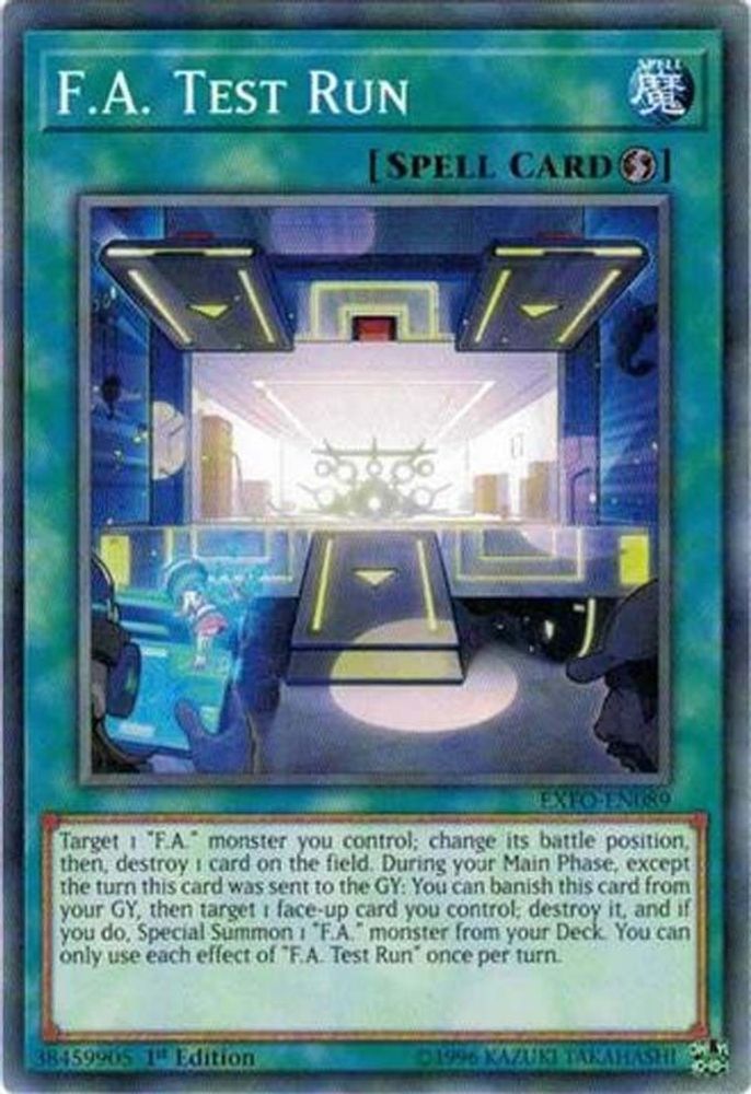 F.A. Test Run (EXFO-EN089) - Common