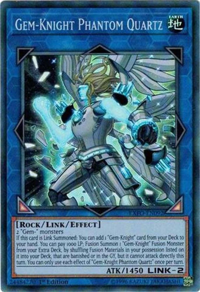 Gem-Knight Phantom Quartz (EXFO-EN092) - Super Rare