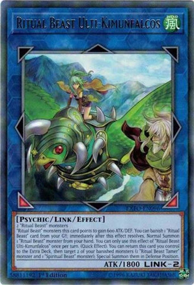Ritual Beast Ulti-Kimunfalcos (EXFO-EN096) - Rare