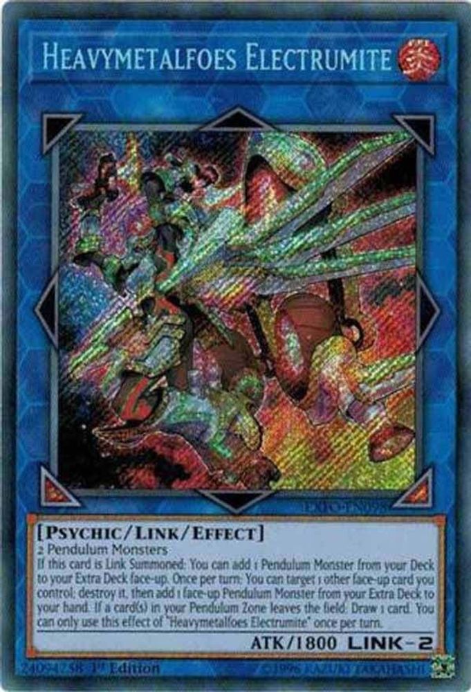 Heavymetalfoes Electrumite (EXFO-EN098) - Secret Rare