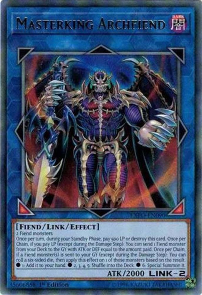 Masterking Archfiend (EXFO-EN090) - Rare