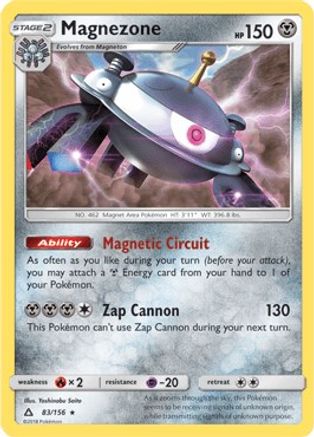 Magnezone (83/156) (Kit d'avant-première exclusif) (Exclusivité du deck à thème) [Soleil et Lune : Ultra Prisme] 