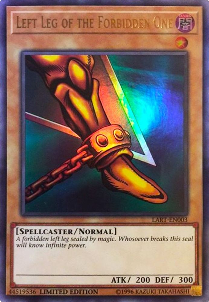 Left Leg of the Forbidden One (LART-EN003) - Ultra Rare