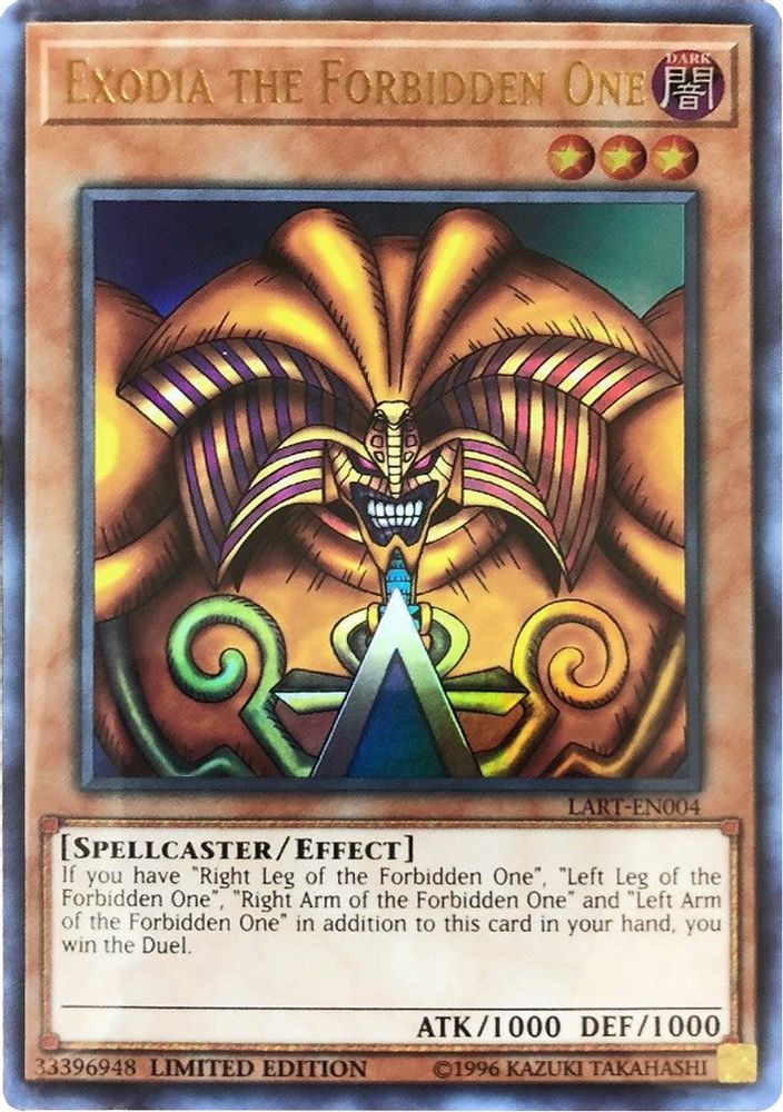 Exodia the Forbidden One (LART-EN004) - Ultra Rare