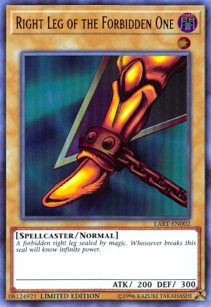 Right Leg of the Forbidden One (LART-EN002) - Ultra Rare