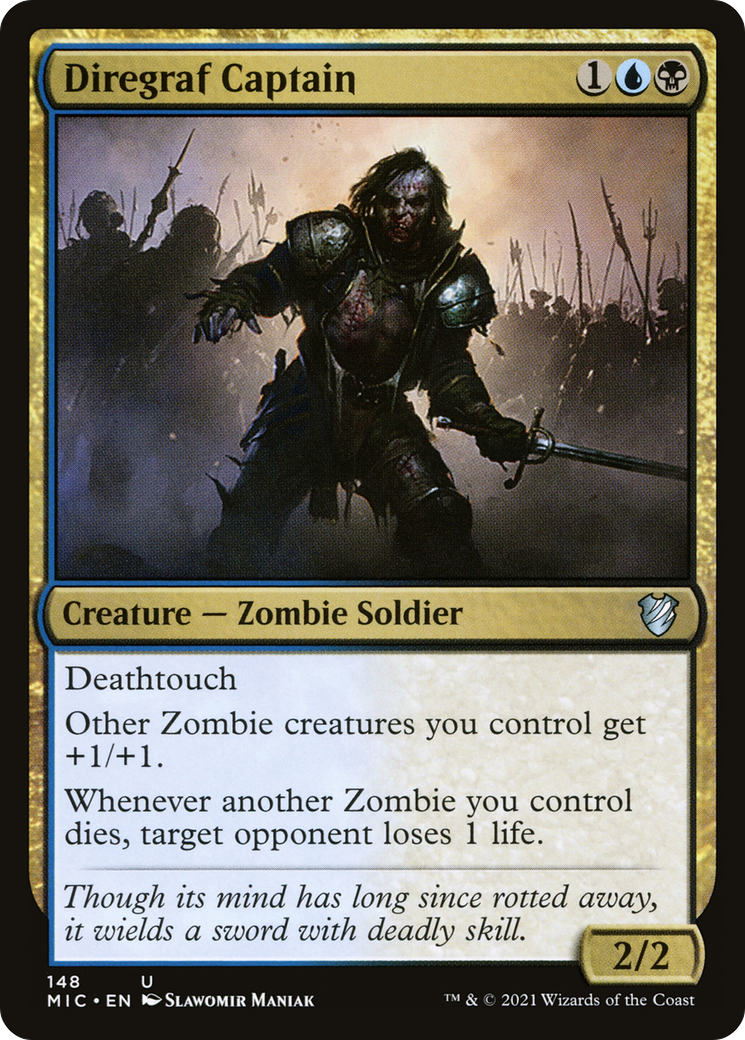 Capitaine Diregraf [Innistrad : Commandant de la chasse de minuit] 