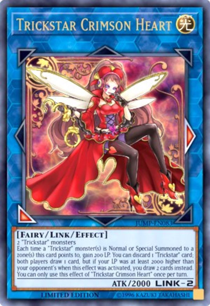 Trickstar Crimson Heart (JUMP-EN083) - Ultra Rare