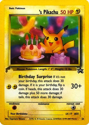______'s Pikachu 024  - Promo