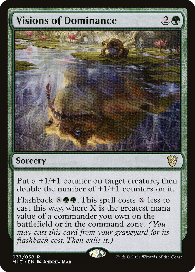 Visions de domination [Innistrad : Commandant de la chasse de minuit] 