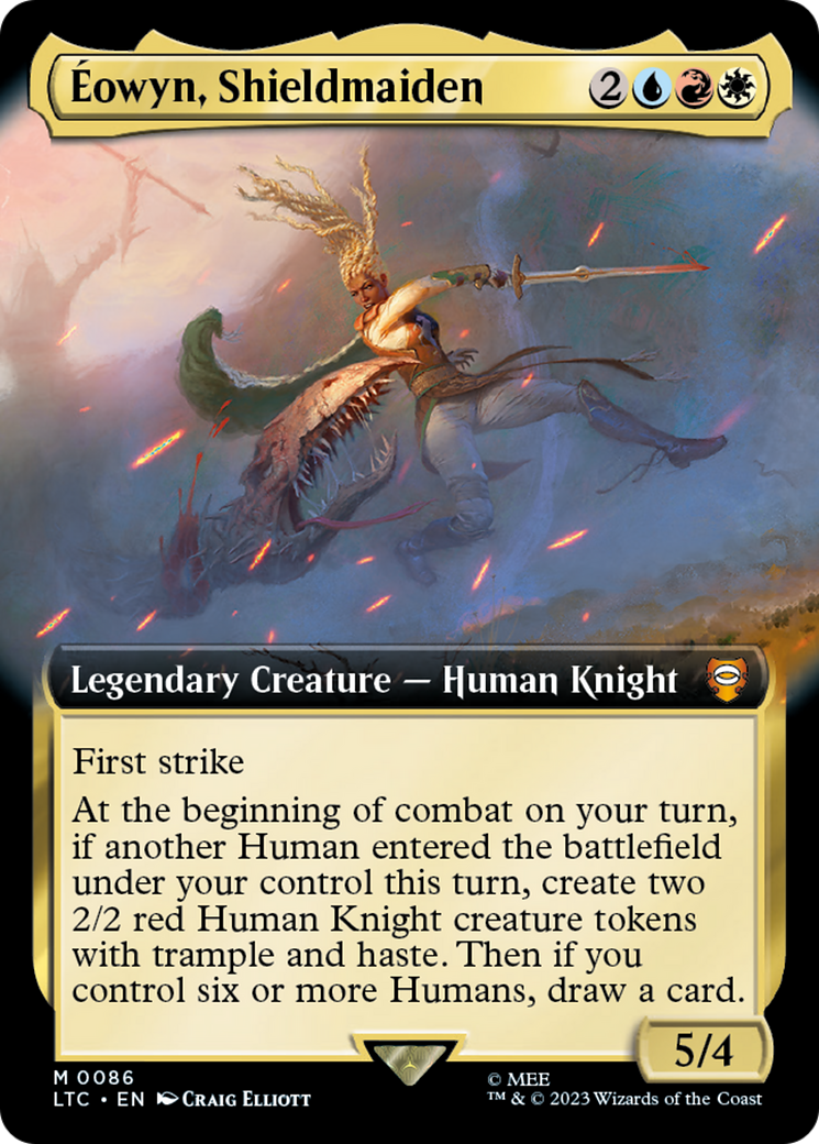 Eowyn, Shieldmaiden (Extended Art) [Le Seigneur des Anneaux : Contes du Commandant de la Terre du Milieu] 