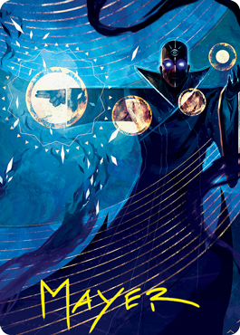 Carte d'art Negate (signature estampillée or) [Strixhaven : School of Mages Art Series] 