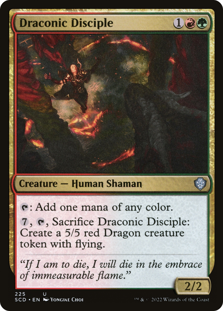 Disciple draconique [Decks de commande de démarrage] 