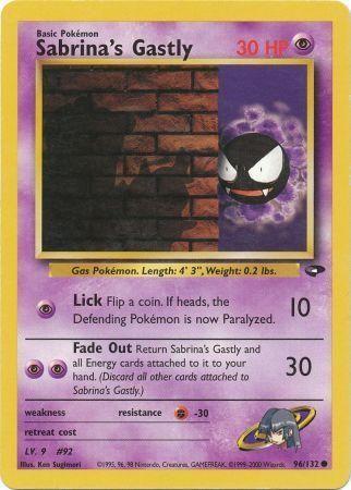 Sabrina's Gastly (96) (96) 096  - Unlimited - Common