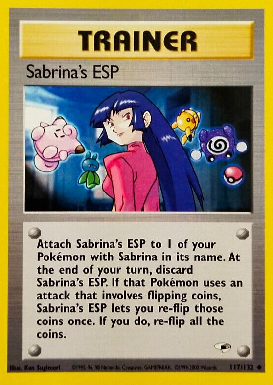 ESP de Sabrina (117/132) [Gym Heroes Unlimited] 
