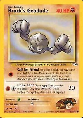 Brock's Geodude (66) (66) 066  - Unlimited - Common