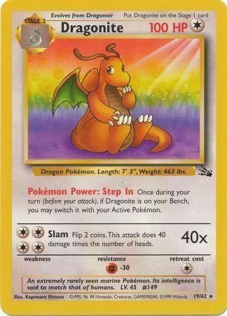 Dragonite (19) (19) 019  - Unlimited - Rare