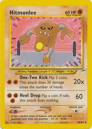 Hitmonlee (42/105) [Neo Destiny Illimité] 