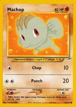 Machop 073  - Unlimited - Common