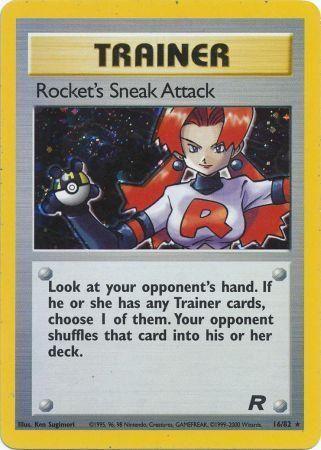 Rocket's Sneak Attack (16) (16) 016  - Unlimited Holofoil - Holo Rare