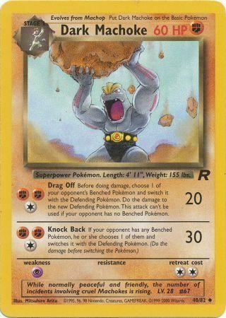 Machoke noir (40/82) [Team Rocket Unlimited] 