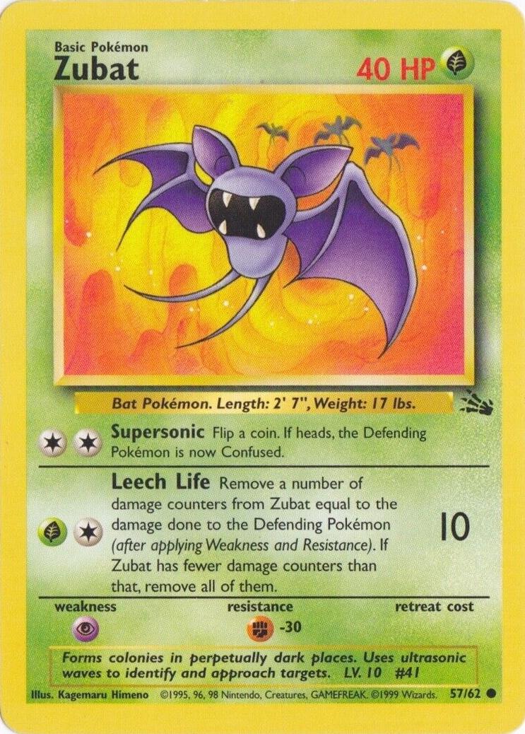 Zubat 057  - Unlimited - Common