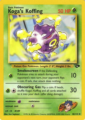 Koga's Koffing (48) (48) 048  - Unlimited - Uncommon
