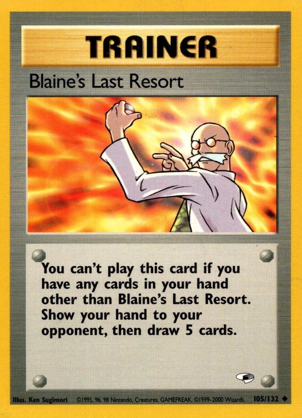 Blaine's Last Resort 105  - Unlimited - Uncommon