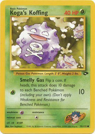 Koga's Koffing (79) (79) 079  - Unlimited - Common