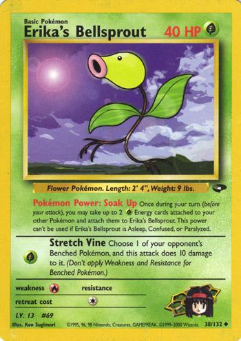 Erika's Bellsprout 038  - Unlimited - Uncommon