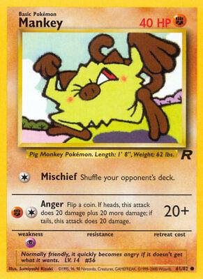 Mankey (61/82) [Team Rocket Illimité] 