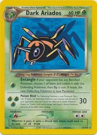 Dark Ariados  - Unlimited - Rare