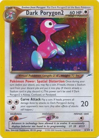 Dark Porygon2  - Unlimited Holofoil - Holo Rare