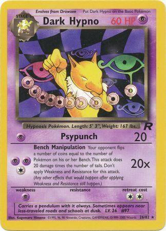 Hypno sombre (26/82) [Team Rocket Unlimited] 