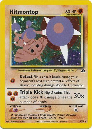 Hitmontop (3) (3) 003  - Unlimited Holofoil - Holo Rare