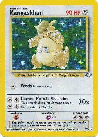 Kangaskhan (5) (5) 005  - Unlimited Holofoil - Holo Rare