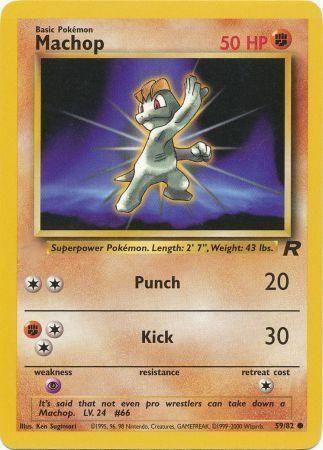 Machop 059  - Unlimited - Common