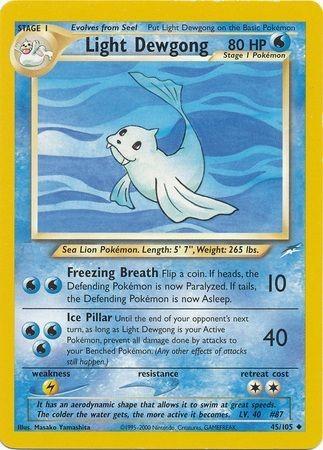 Light Dewgong 045  - Unlimited - Uncommon