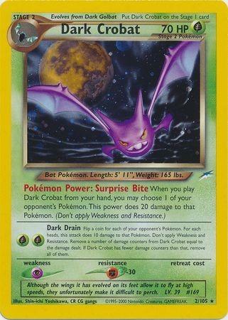 Dark Crobat  - Unlimited Holofoil - Holo Rare