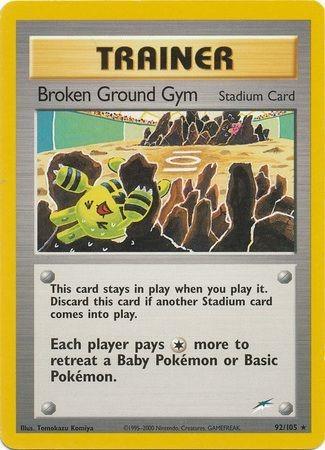 Gymnase Broken Ground (92/105) [Neo Destiny Unlimited] 