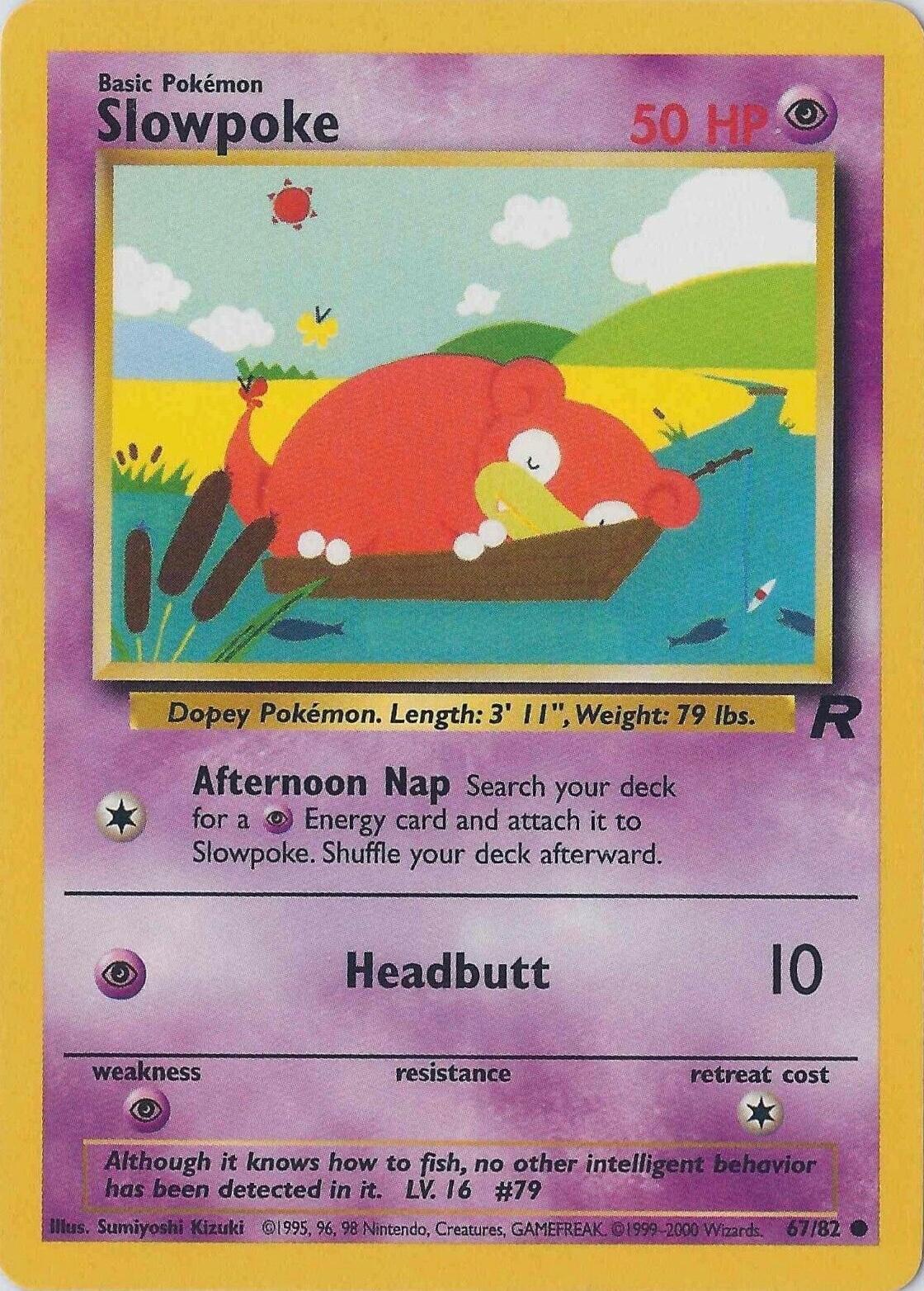 Slowpoke (67/82) [Team Rocket Illimité] 