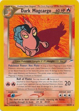 Magcargo sombre (18/105) [Neo Destiny Unlimited] 