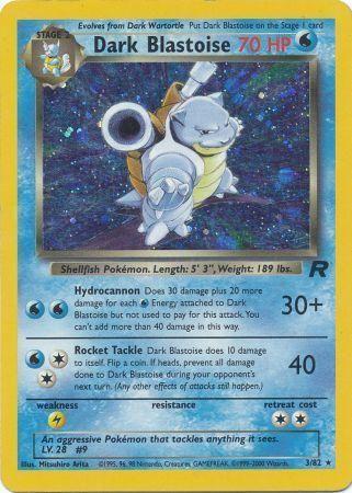 Dark Blastoise (3) (3) 003  - Unlimited Holofoil - Holo Rare