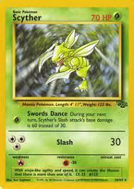 Scyther (10) (10) 010  - Unlimited Holofoil - Holo Rare