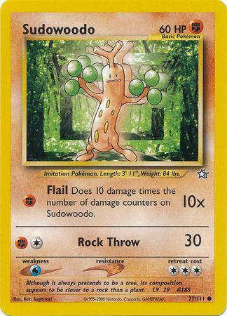Sudowoodo 077  - Unlimited - Common