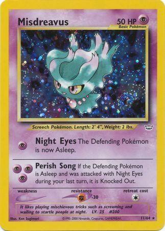 Misdreavus  - Unlimited Holofoil - Holo Rare