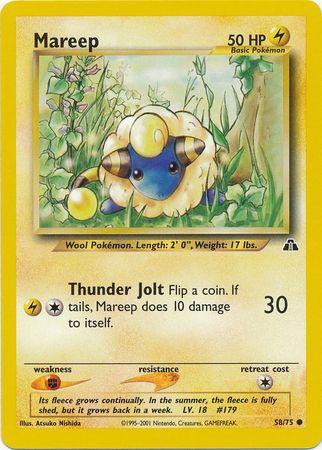 Mareep (58/75) [Néo Découverte Illimité] 