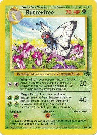 Butterfree 033  - Unlimited - Uncommon