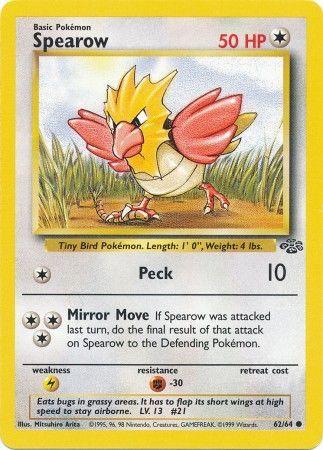 Spearow (62/64) [Jungle illimité] 